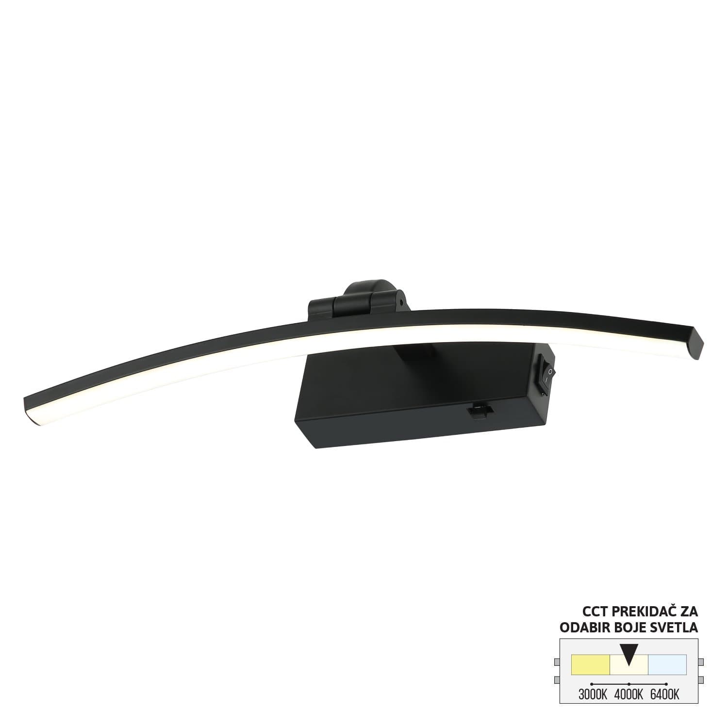 LED zidna lampa LZ008-10 BK