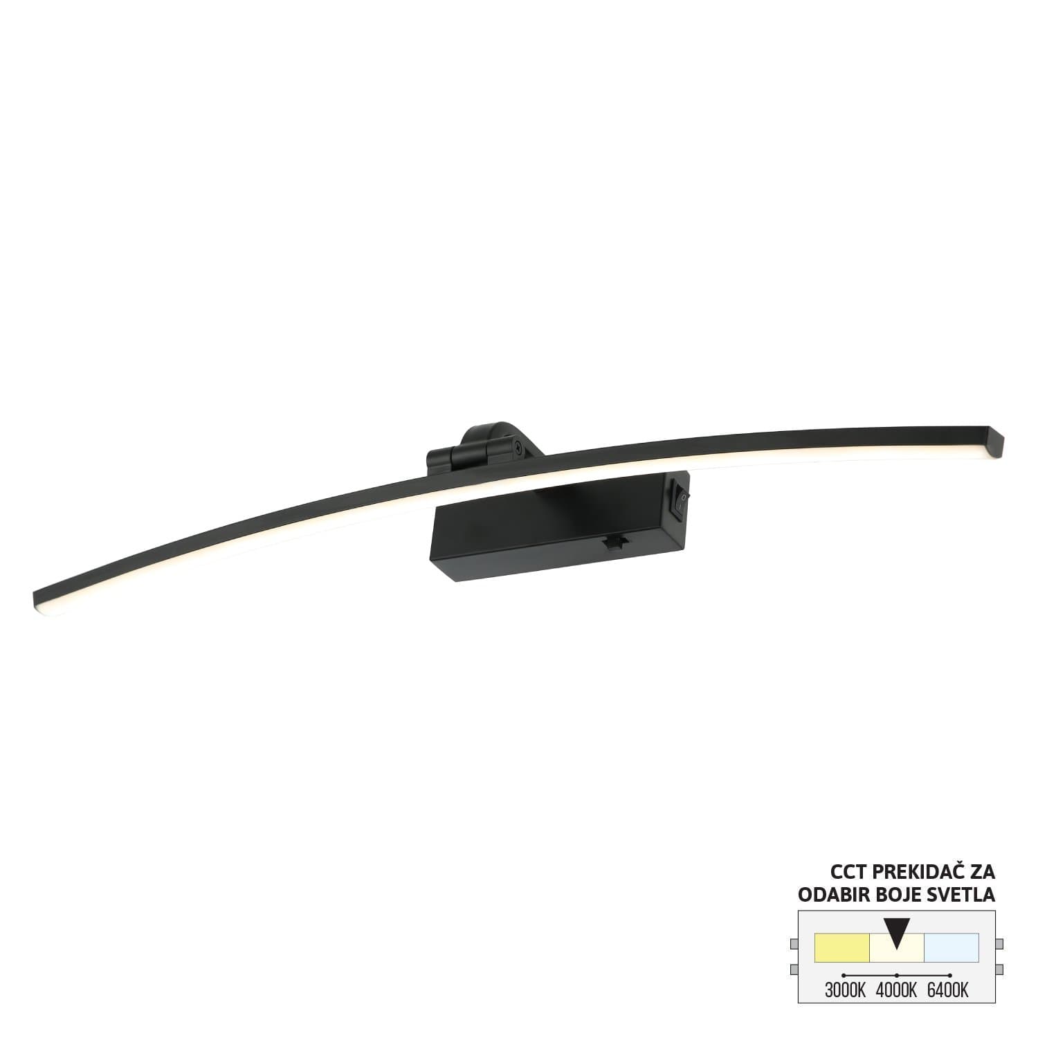 LED zidna lampa LZ008-14 BK
