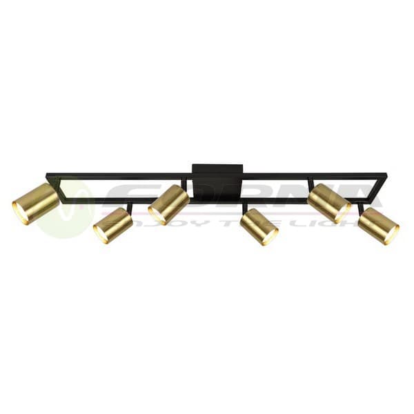 Plafonska lampa FG153-6 BK+SG