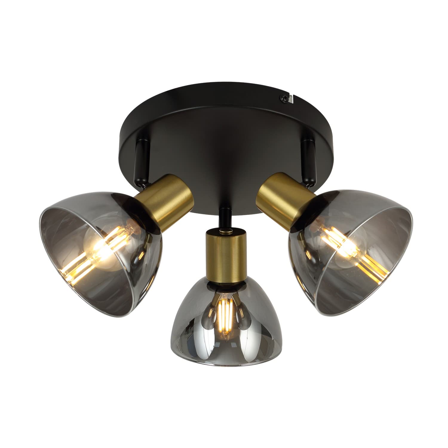Spot lampa FE407-3R BK+SG