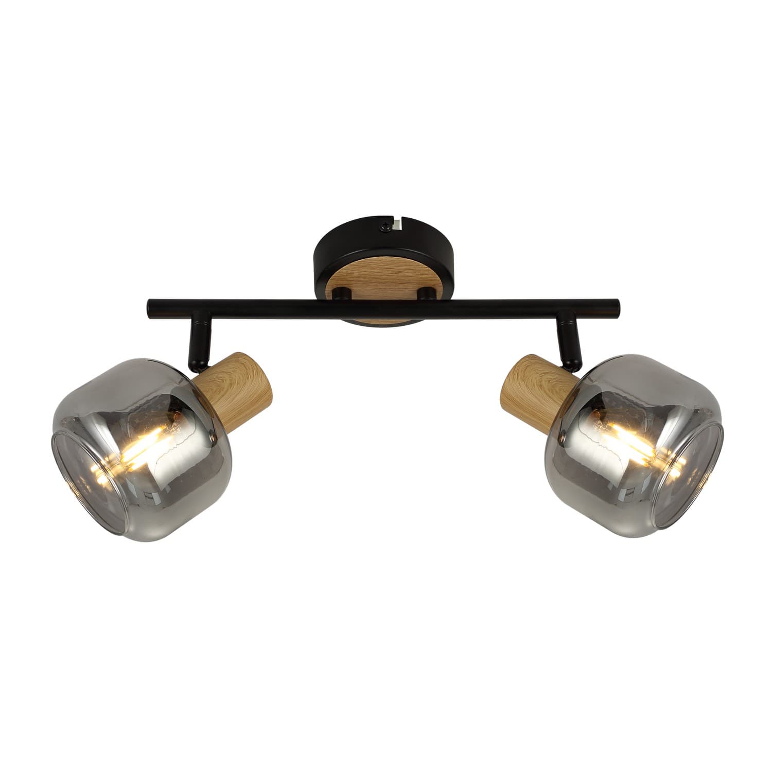 Spot lampa FE408-2 BK+WD