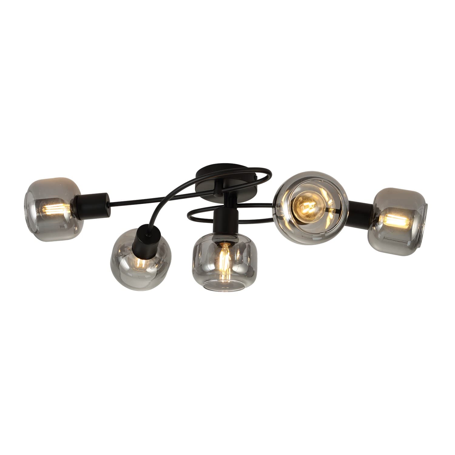 Plafonska lampa FE408-5 BK