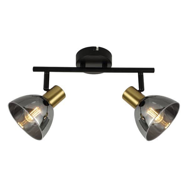Spot lampa FE407-2 BK+SG