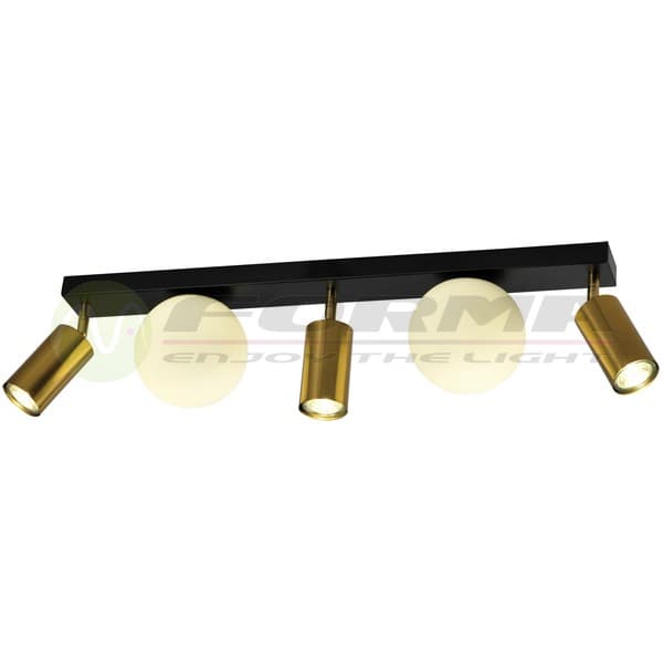 Spot lampa FG155-5 BK+SG