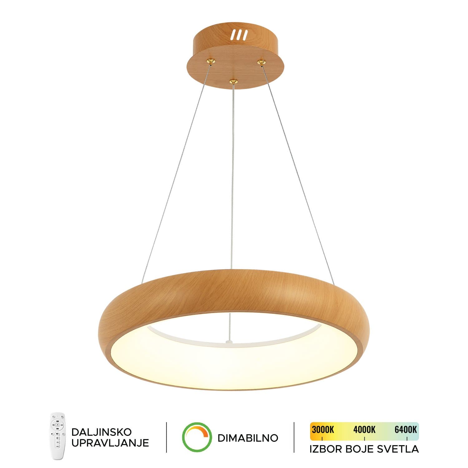 LED viseća lampa F2081-58V WD