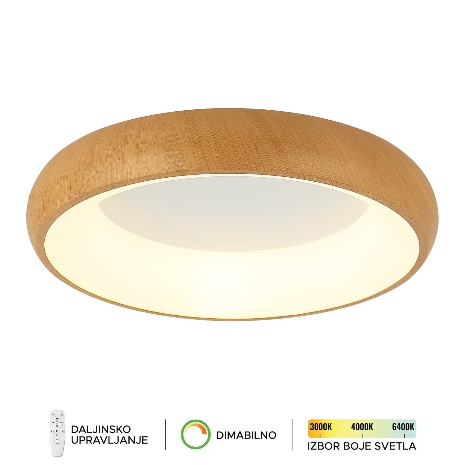 LED plafonska lampa F2081-58C WD