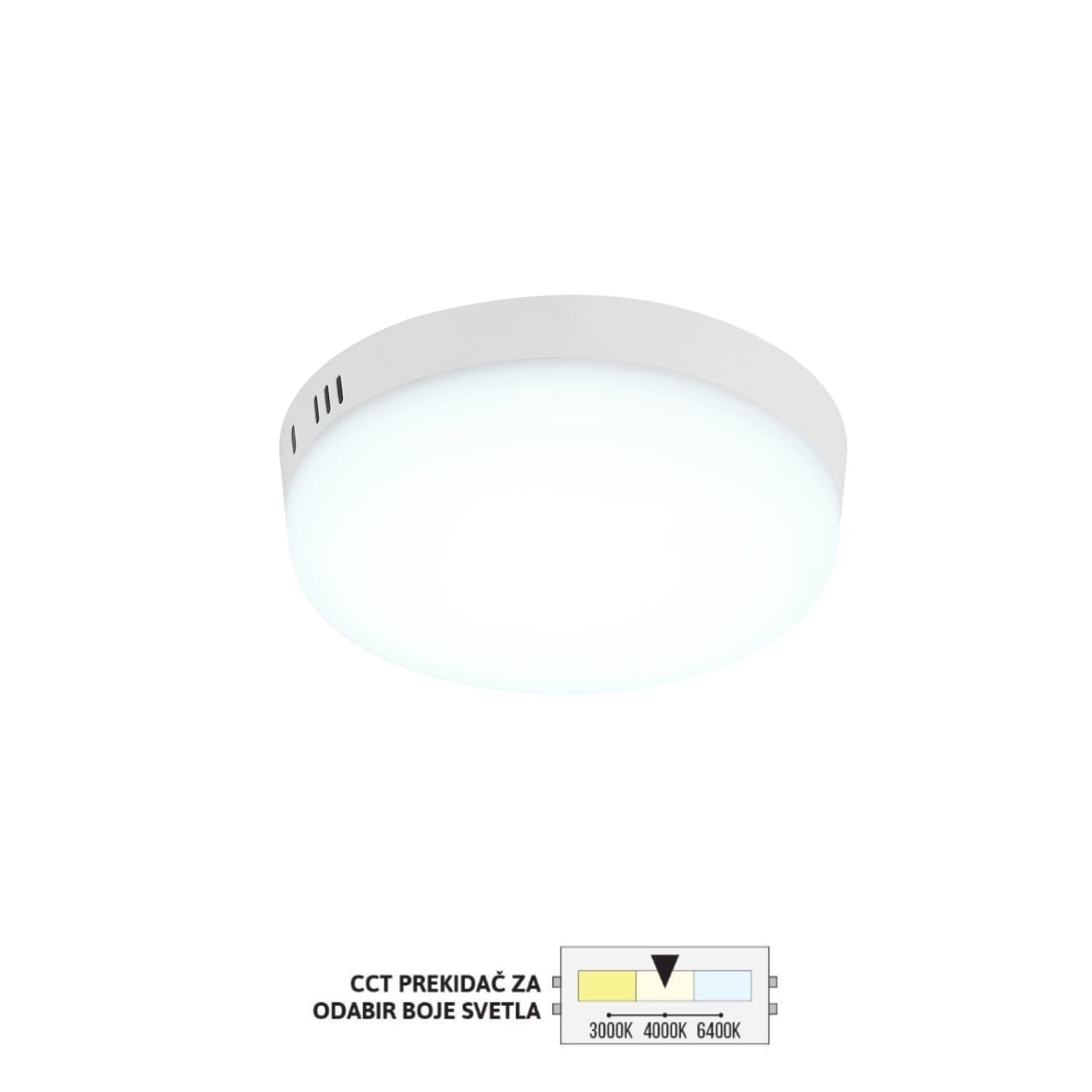 LED panel frameless nadgradni LPG-08-18R