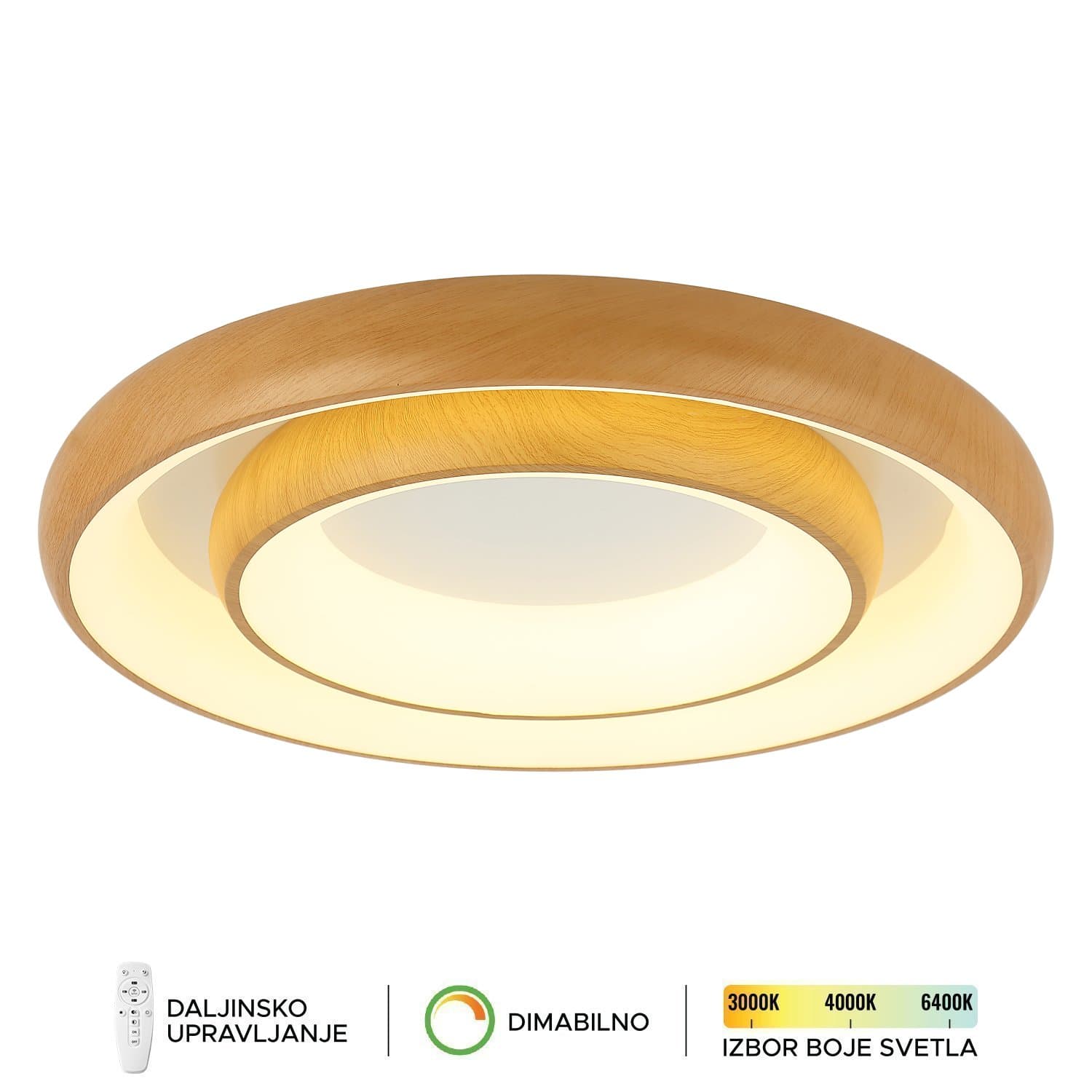 LED plafonska lampa F2081-138C WD