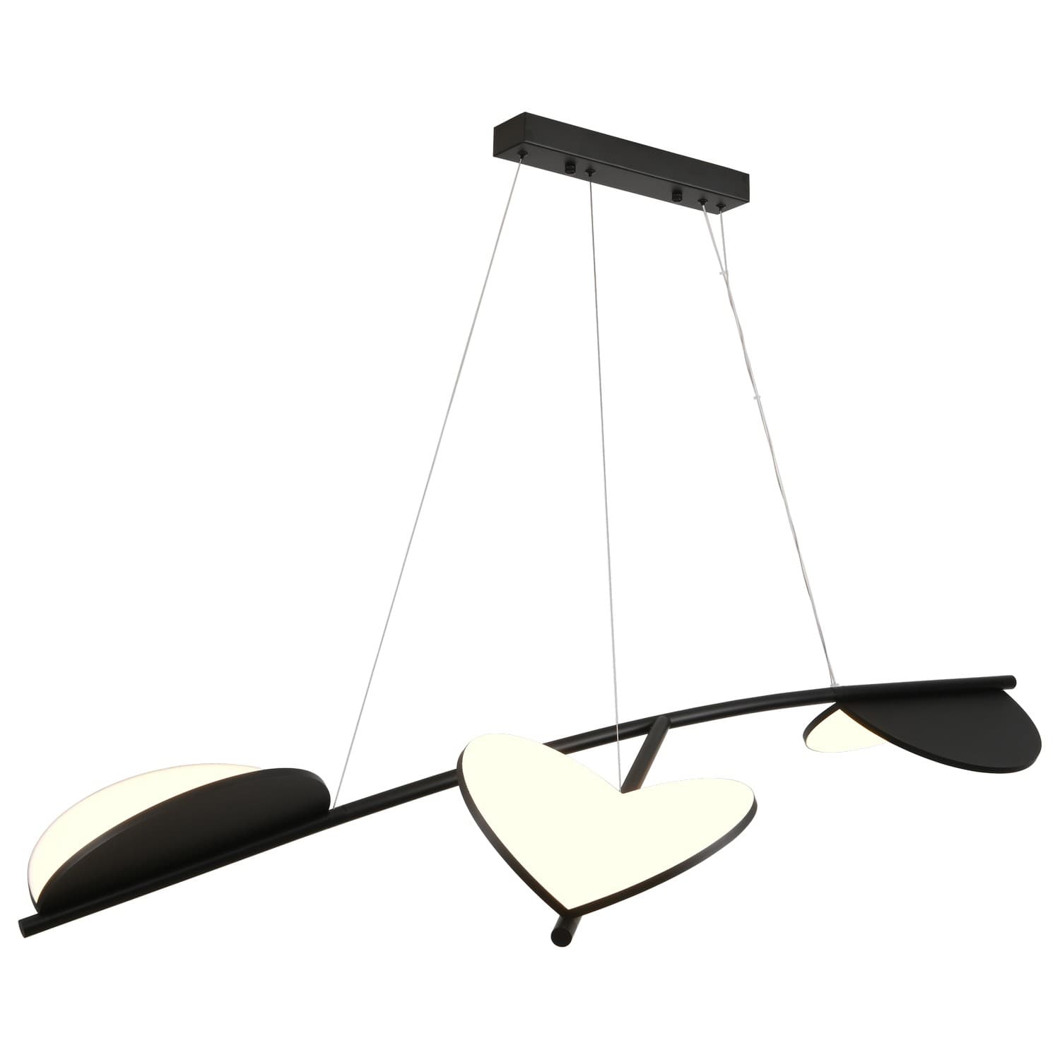LED viseća lampa FK2017-65LM BK