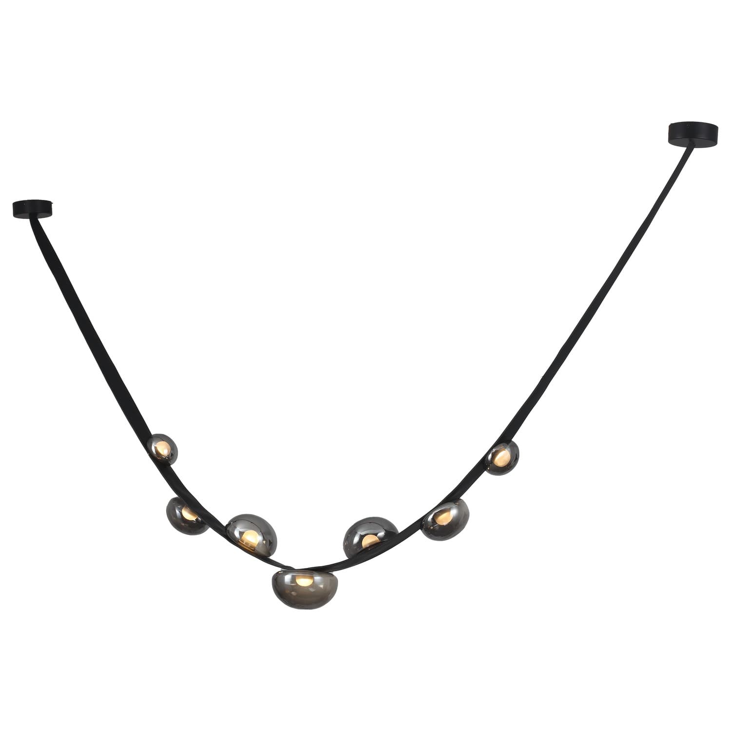 LED viseća lampa FK2015-17V BK