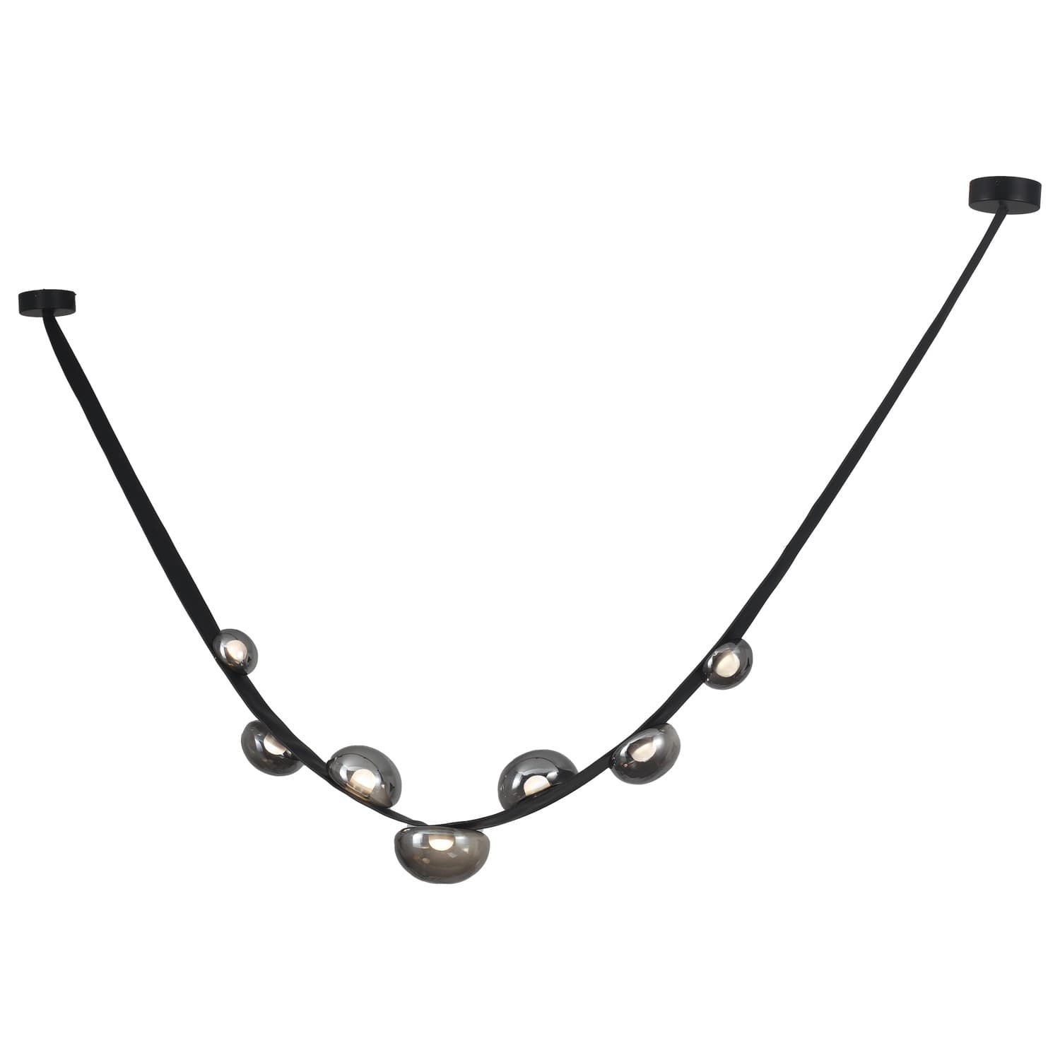 LED viseća lampa FK2015-17V BK