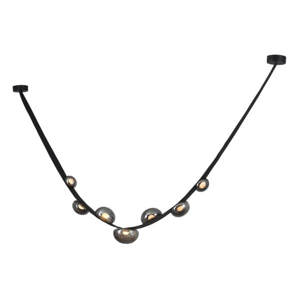 LED viseća lampa FK2015-17V BK