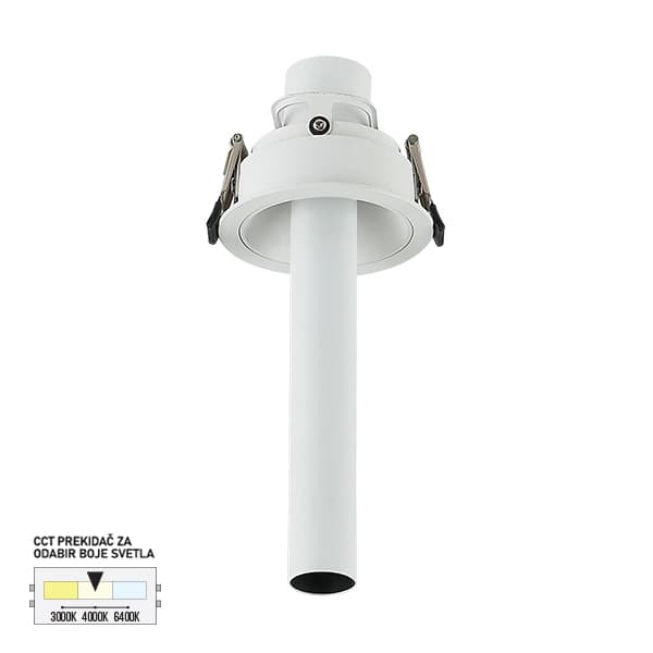 LED ugradna lampa LU-10-7 WH
