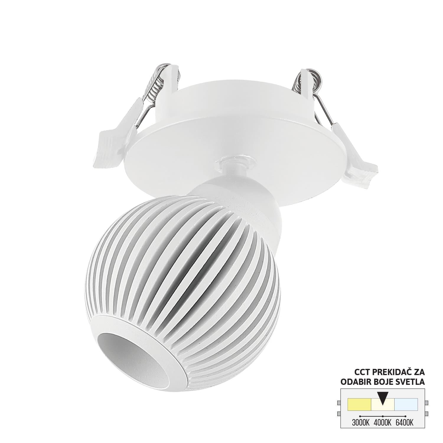 LED ugradna lampa LU-11-7 WH