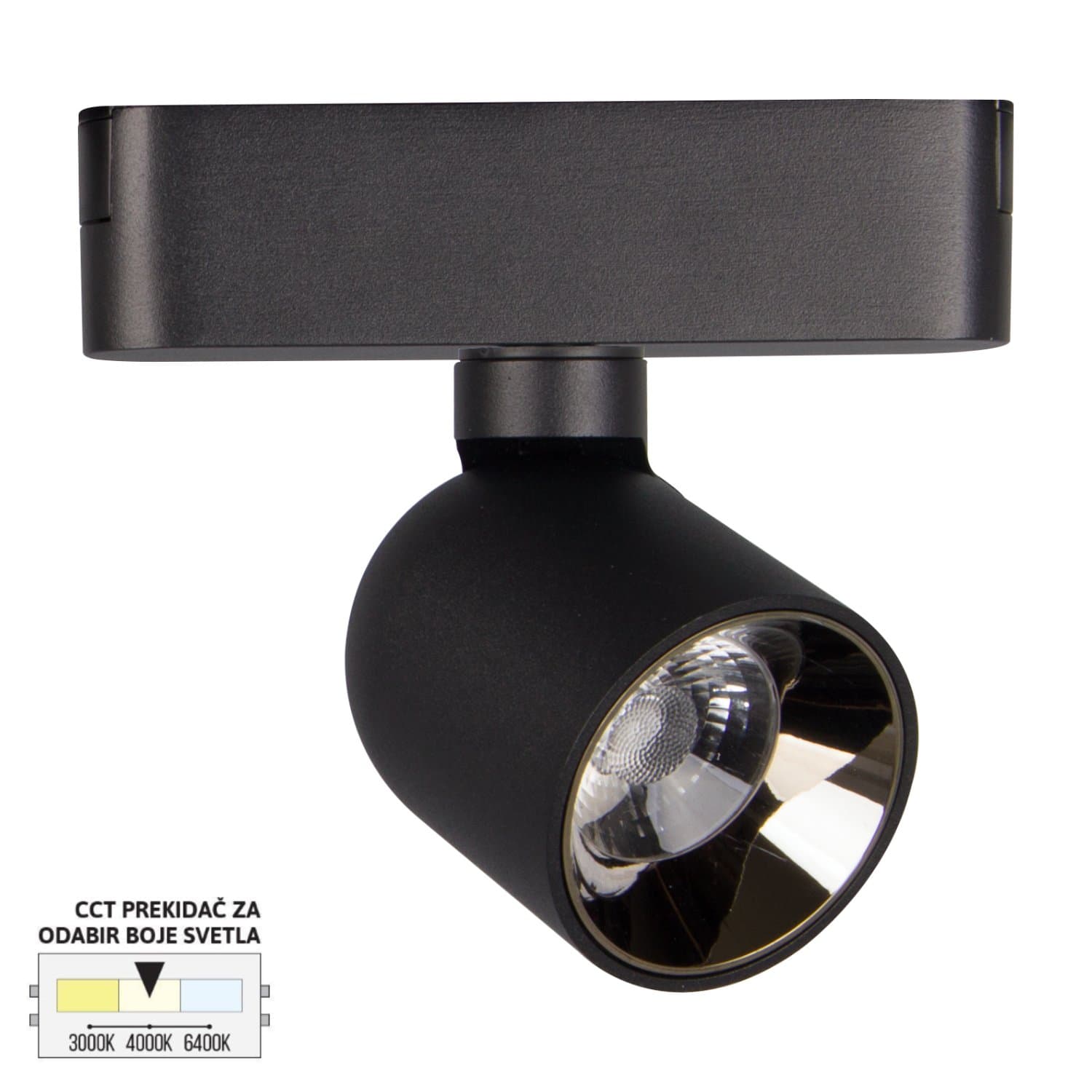 LED magnetni reflektor CCT ULTRA SLIM FMS3003-7 BK