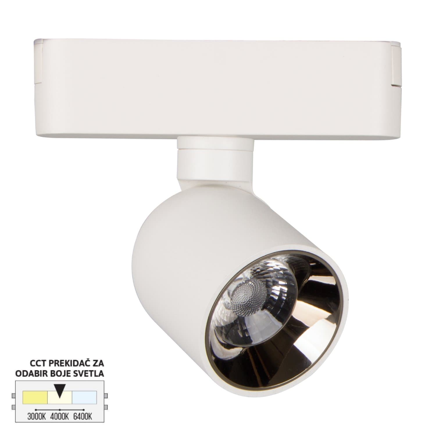 LED magnetni reflektor CCT ULTRA SLIM FMS3003-7 WH