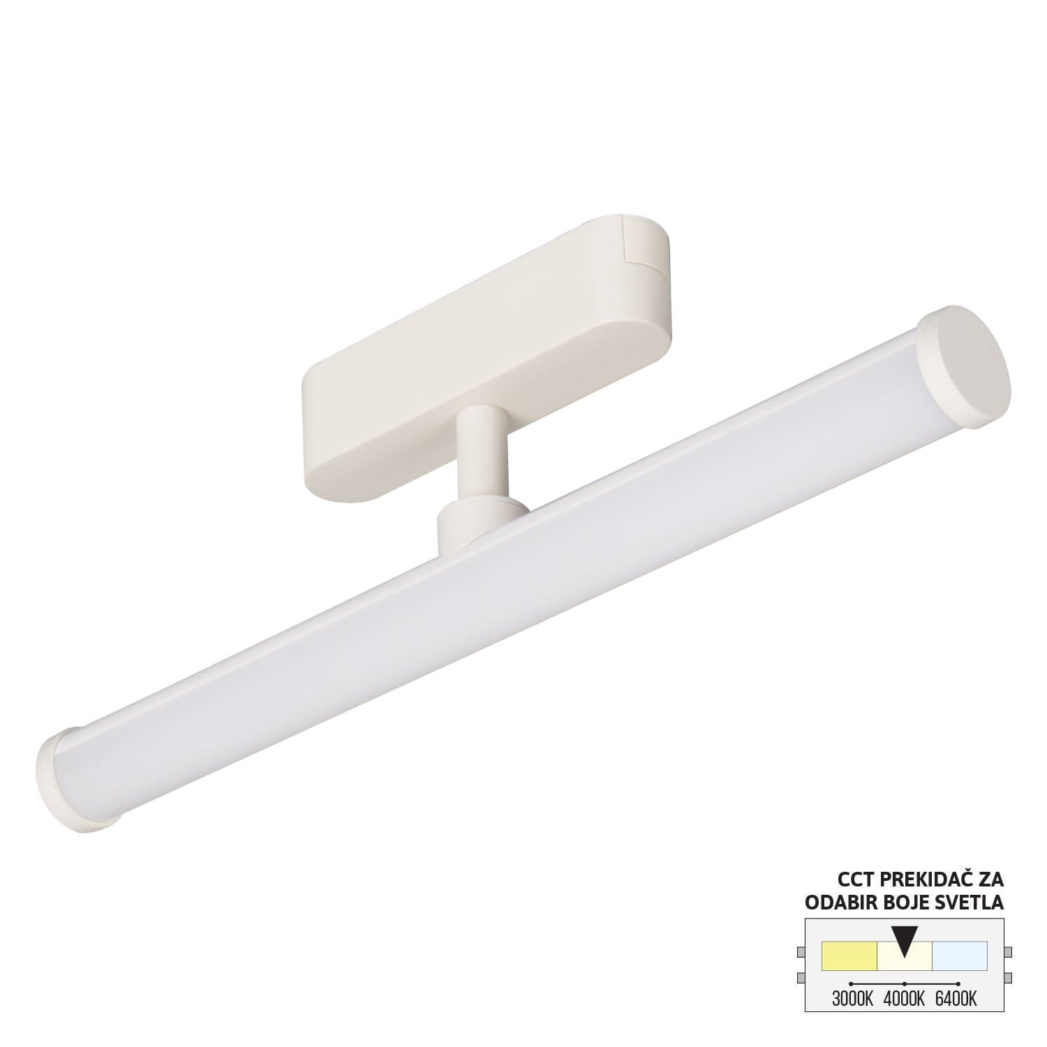 LED magnetna svetiljka CCT ULTRA SLIM FMS1002-10 WH