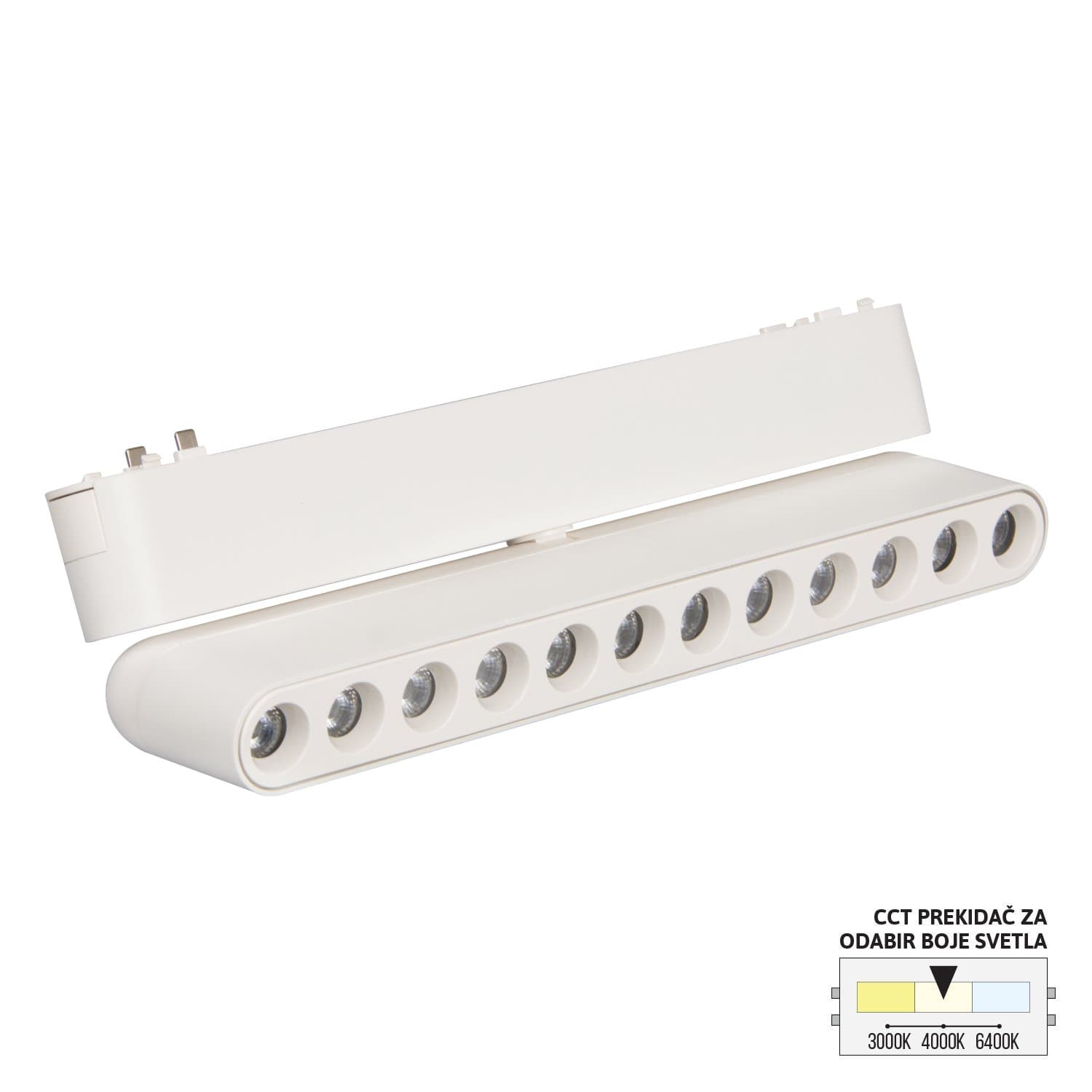 LED magnetna svetiljka CCT ULTRA SLIM FMS2101-12 WH
