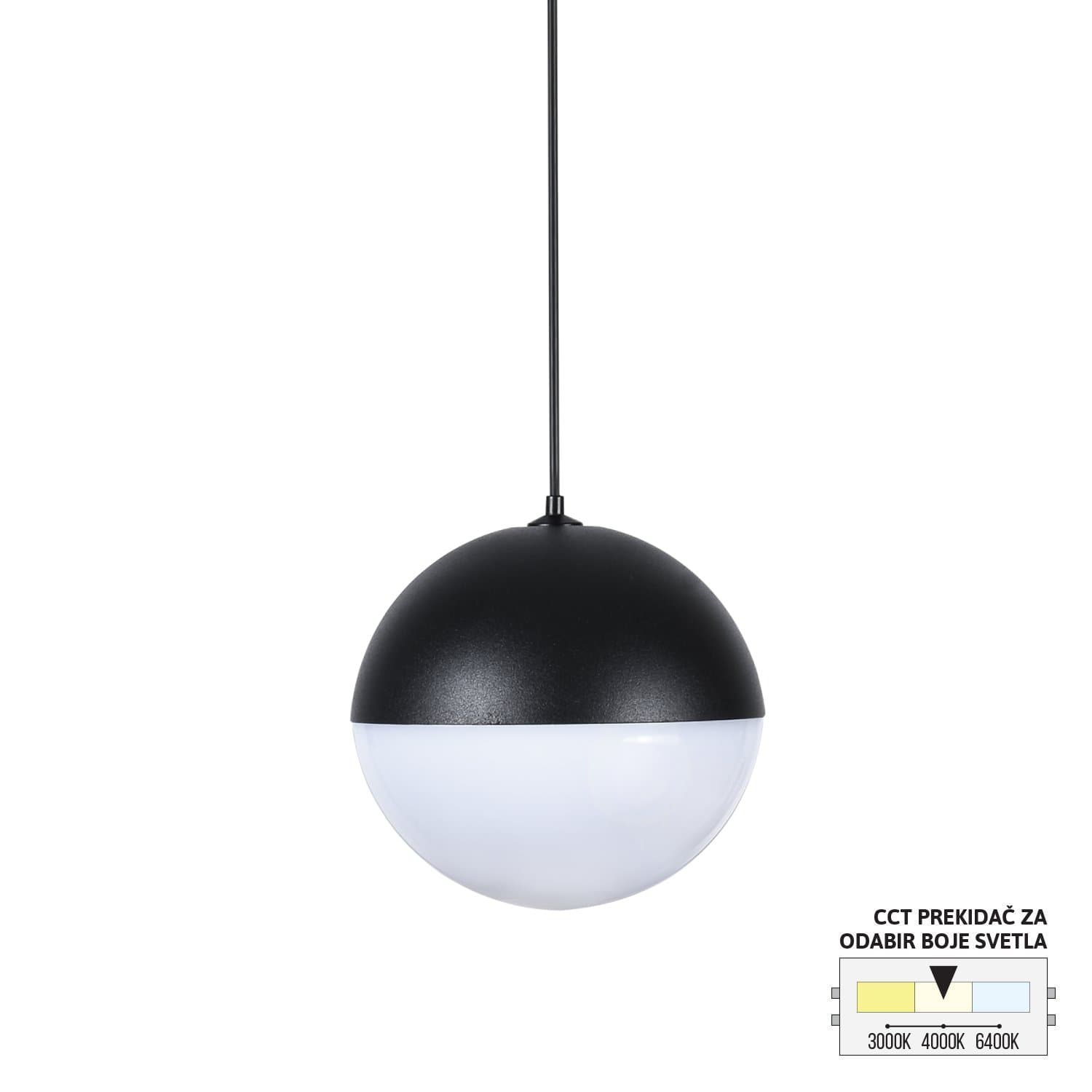 LED magnetna visilica CCT ULTRA SLIM FMS4004-7 BK