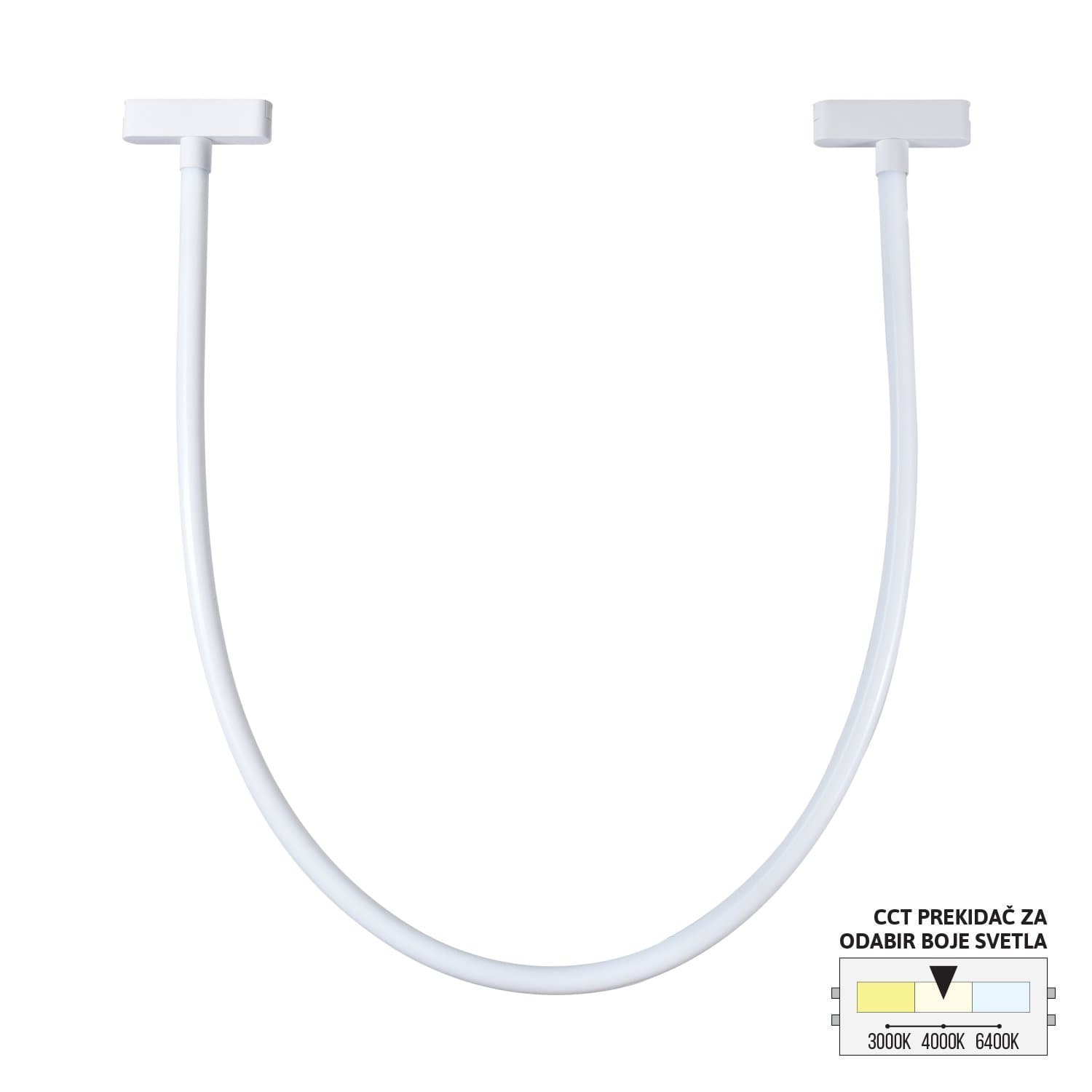 LED magnetna svetiljka CCT ULTRA SLIM FMS4006-20 WH