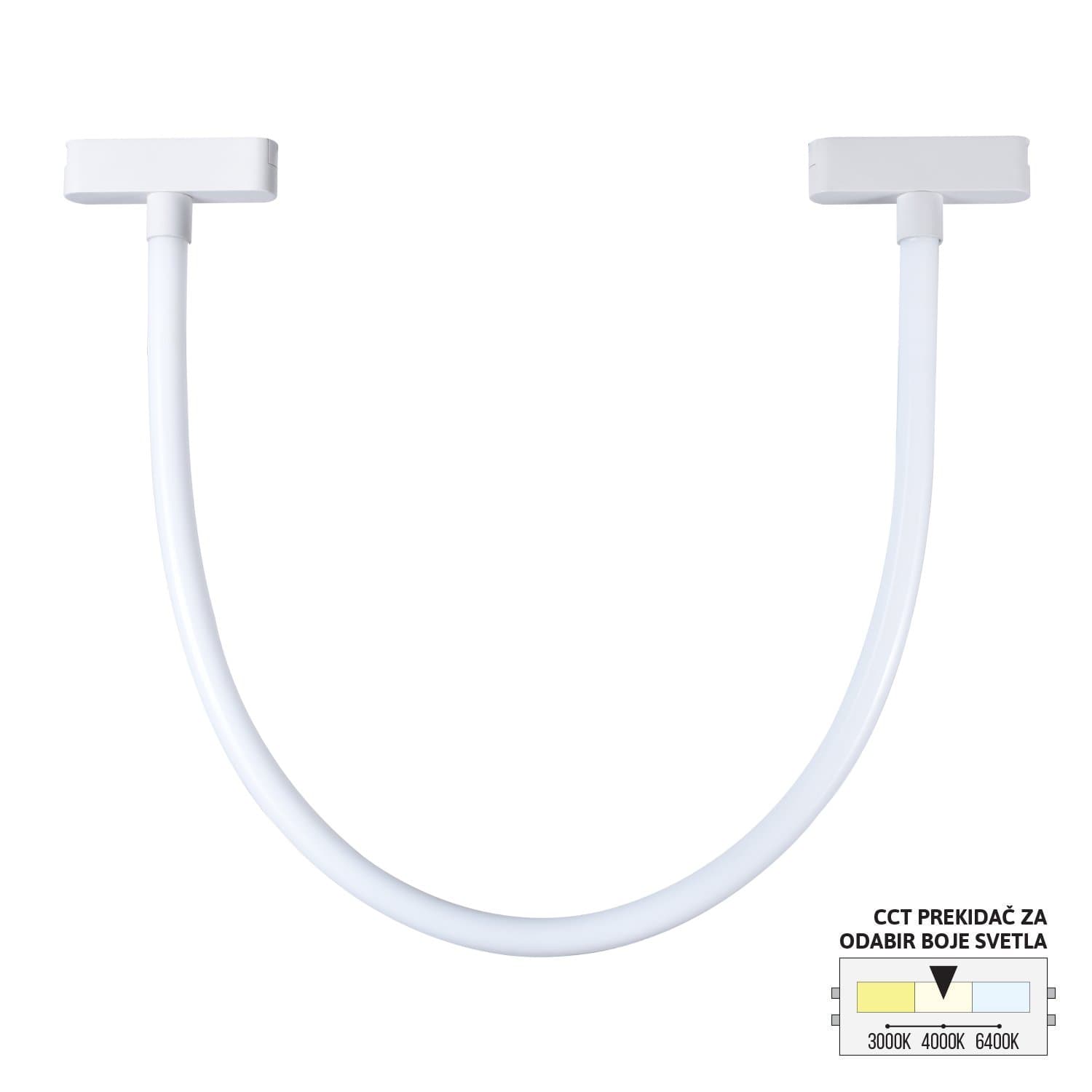 LED magnetna svetiljka CCT ULTRA SLIM FMS4006-10 WH