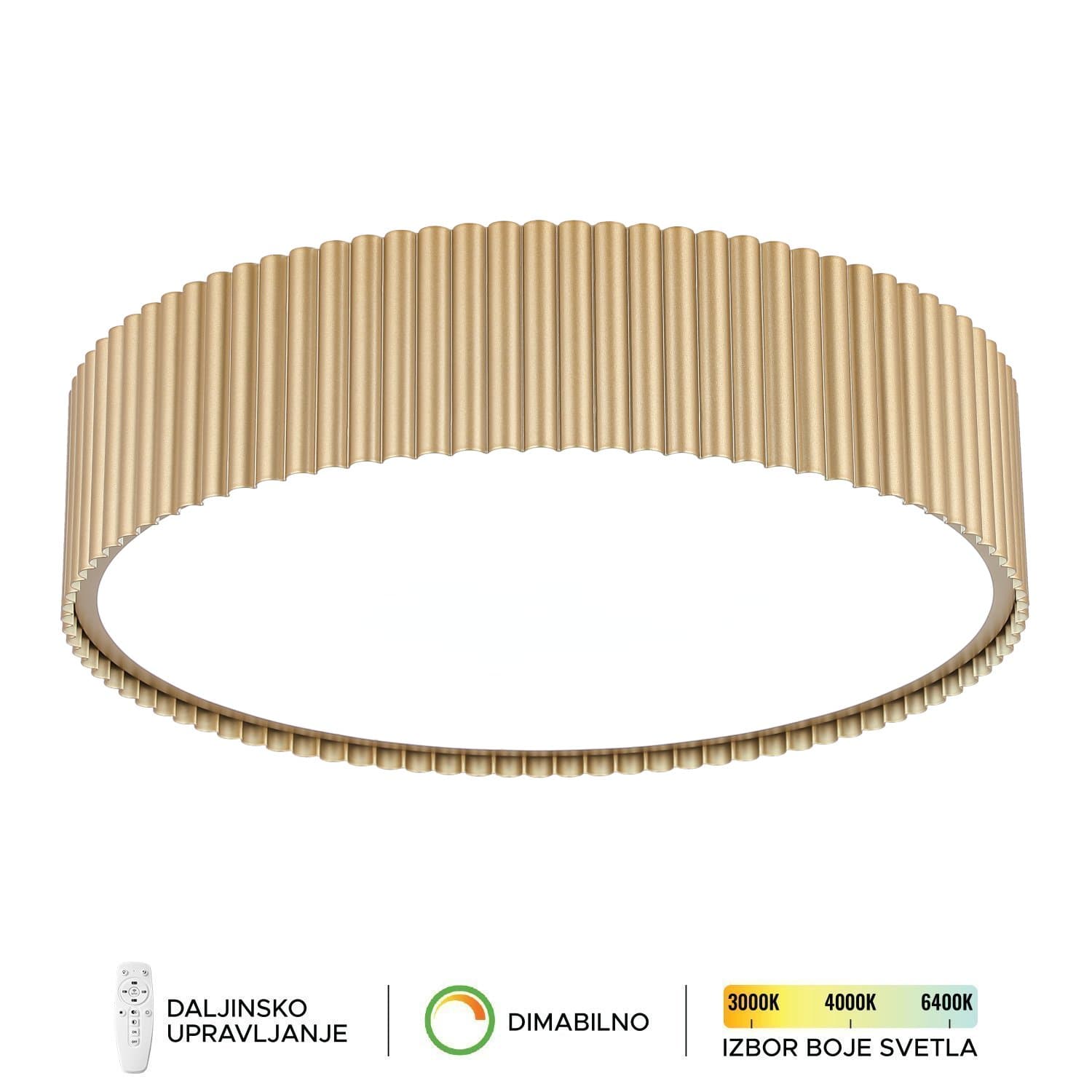 LED plafonska lampa F2095-67P SG