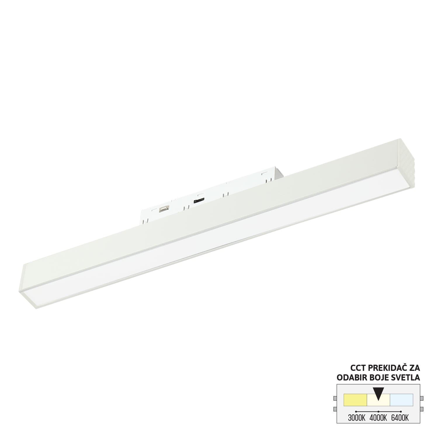 LED magnetna svetiljka CCT FM1001-12 WH