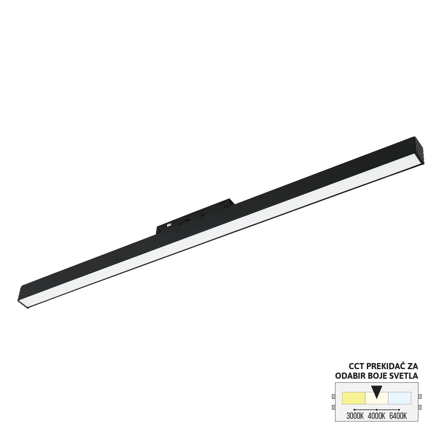 LED magnetna svetiljka CCT FM1001-24 BK