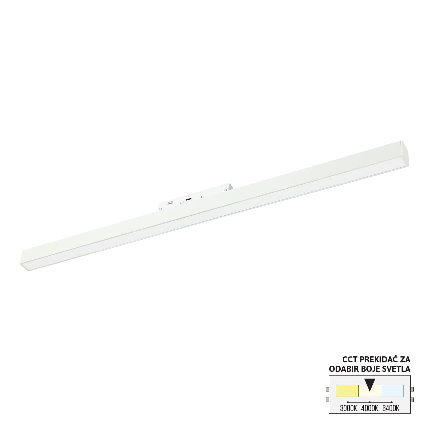LED magnetna svetiljka CCT FM1001-24 BK
