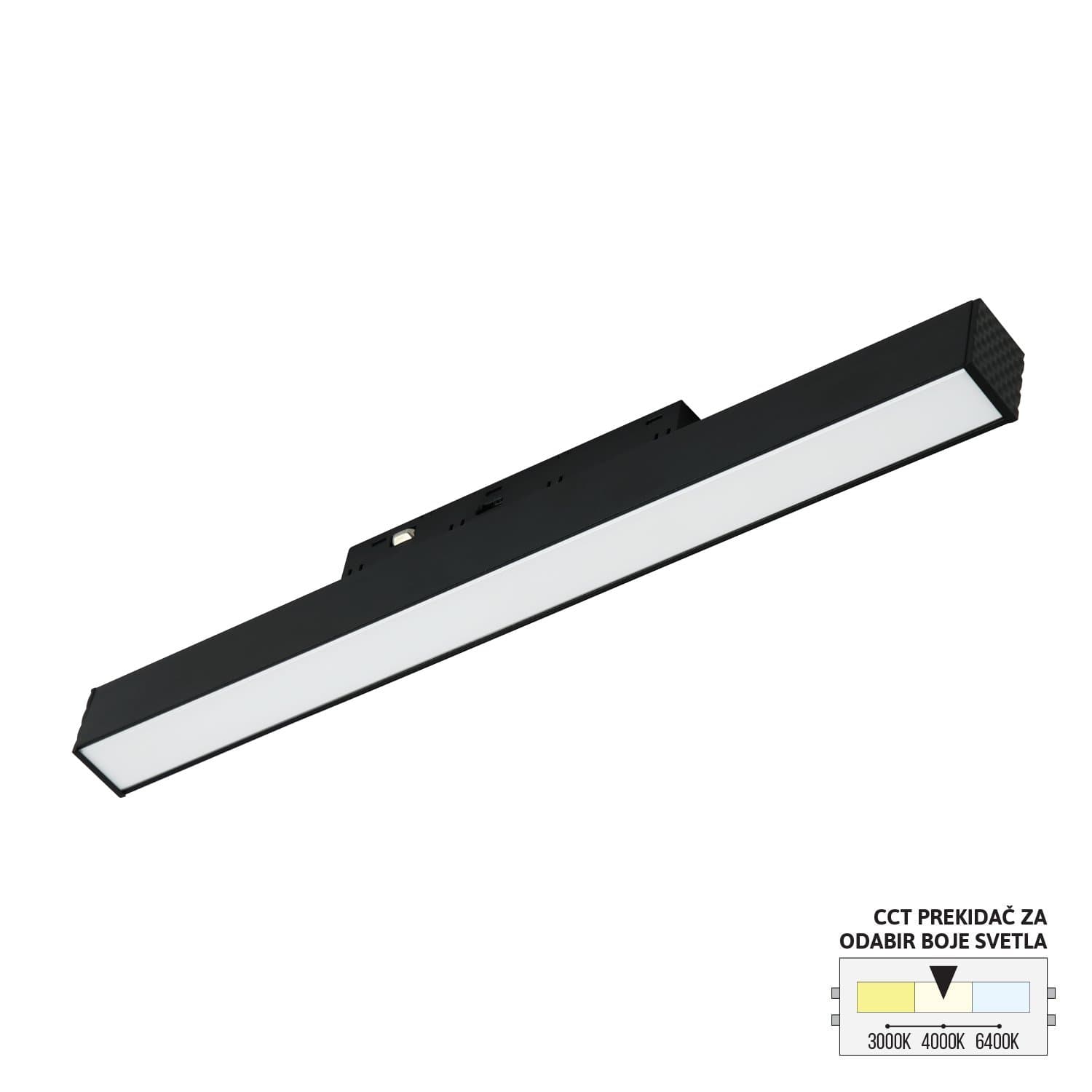 LED magnetna svetiljka CCT FM1001-12 BK