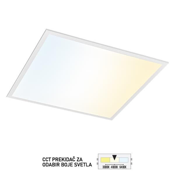LED panel ugradni 595x595 LPA-09-50S CCT
