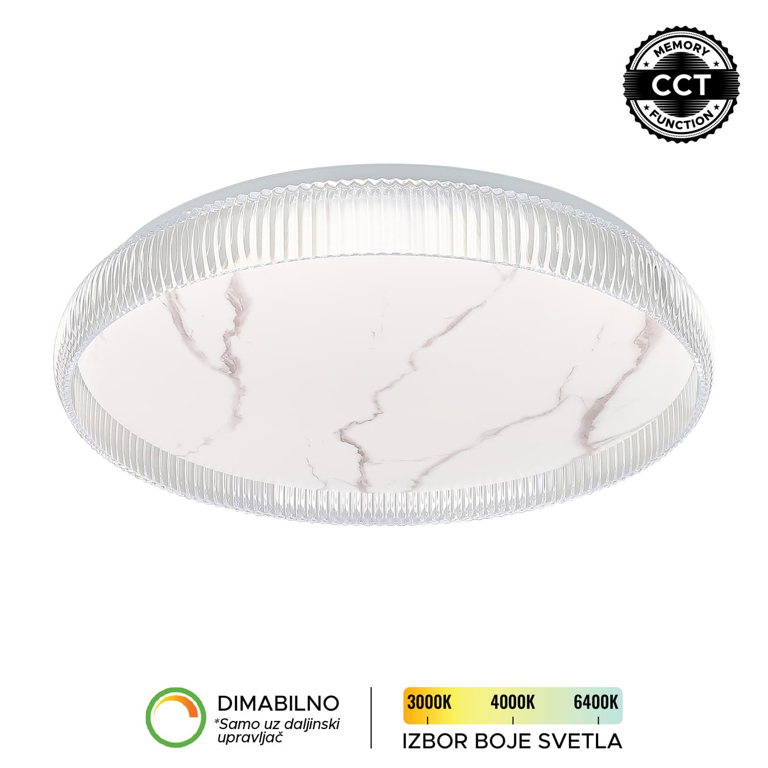 LED plafonjera LP-423-86R WD