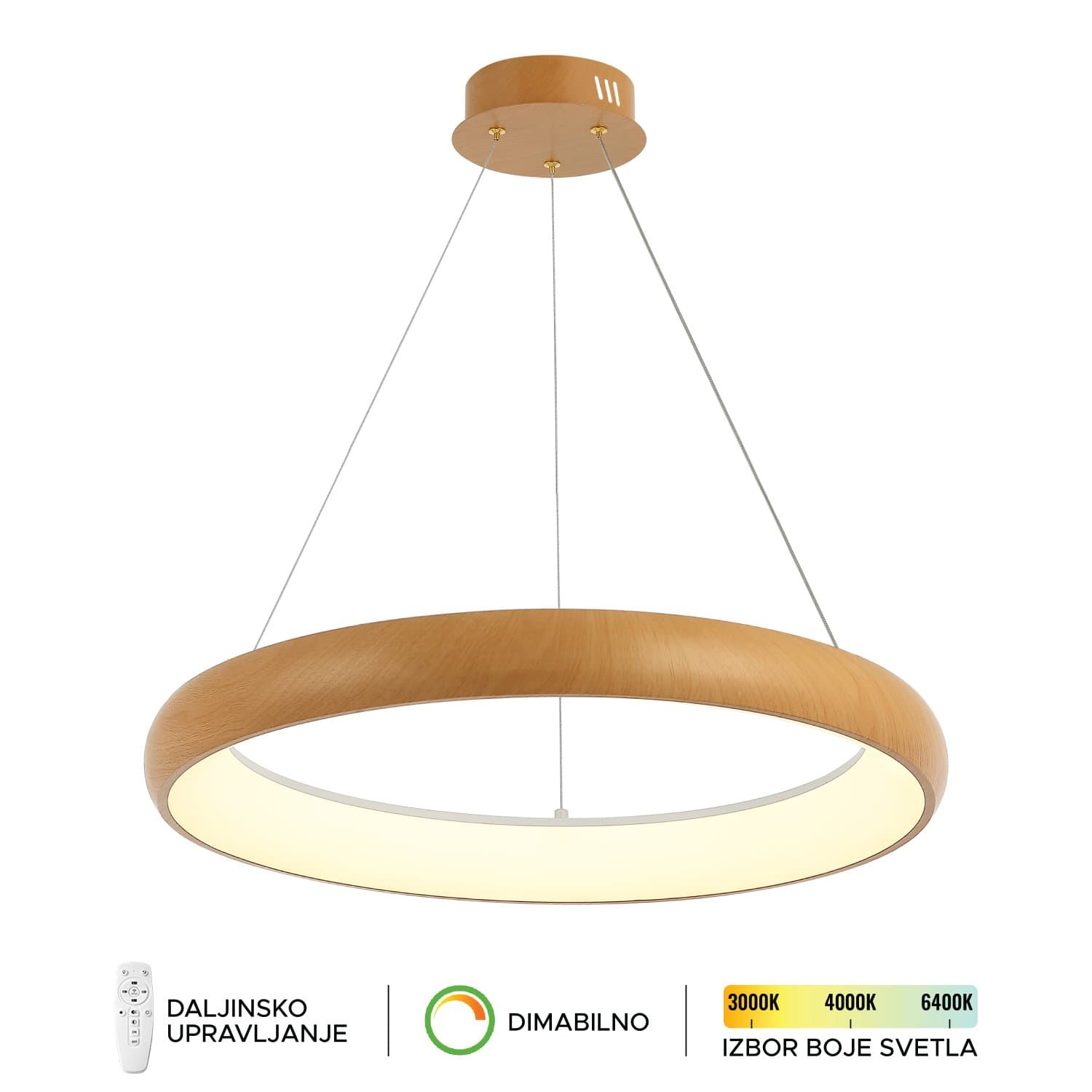 LED viseća lampa F2081-86V WD - LED visilice