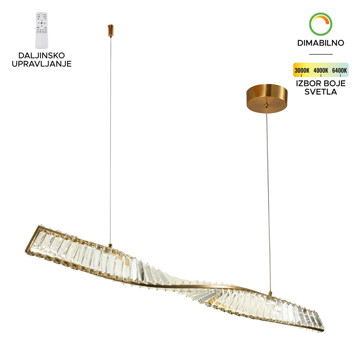 LED visilica KP6046-36V - LED visilice