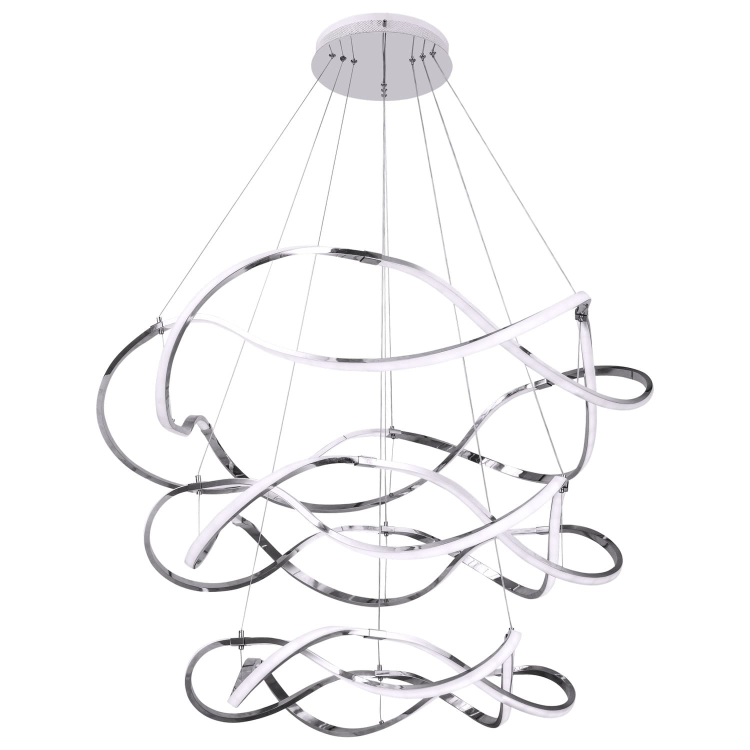 LED viseća lampa F2012-300V CH - Akcija