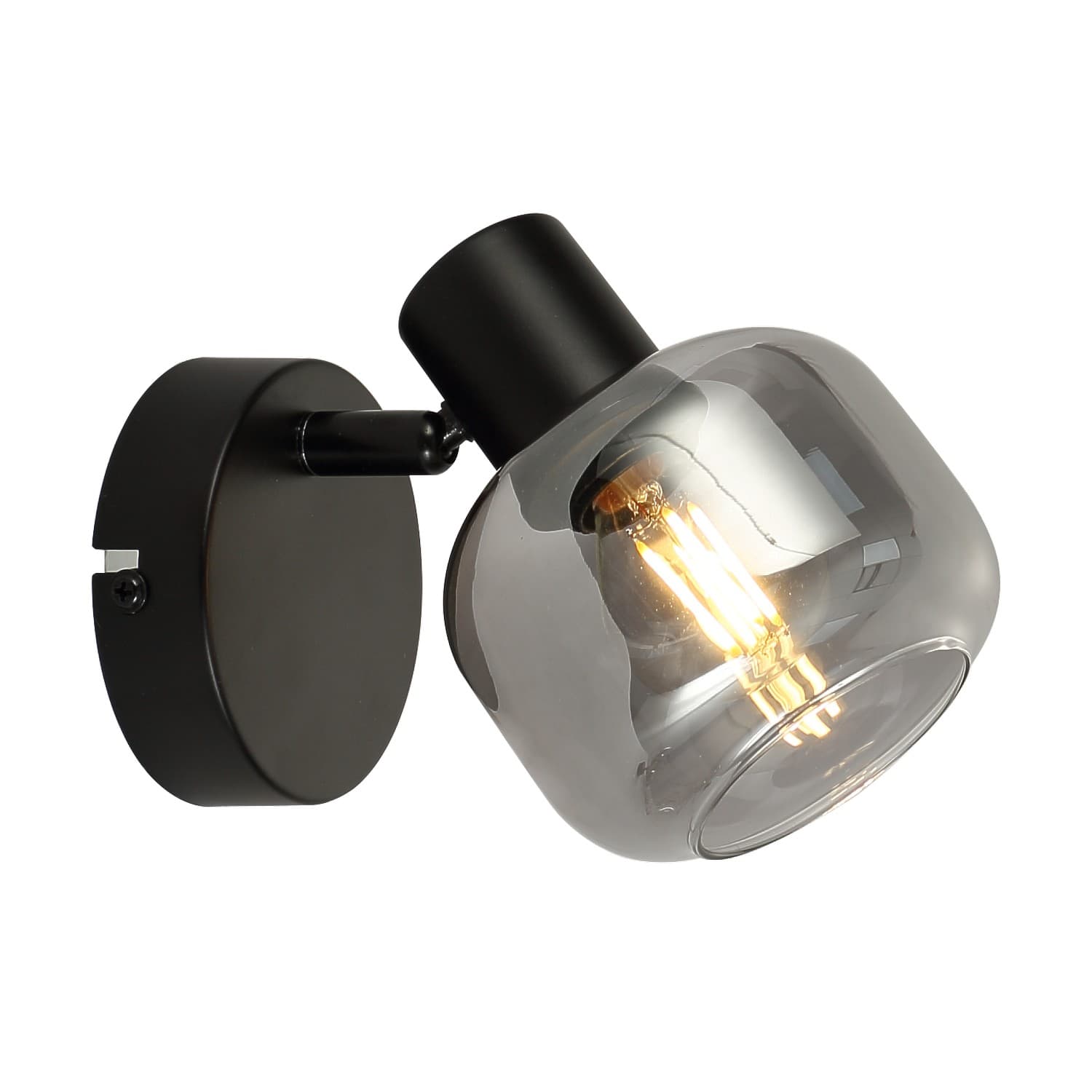 Spot lampa FE408-1 BK - Akcija