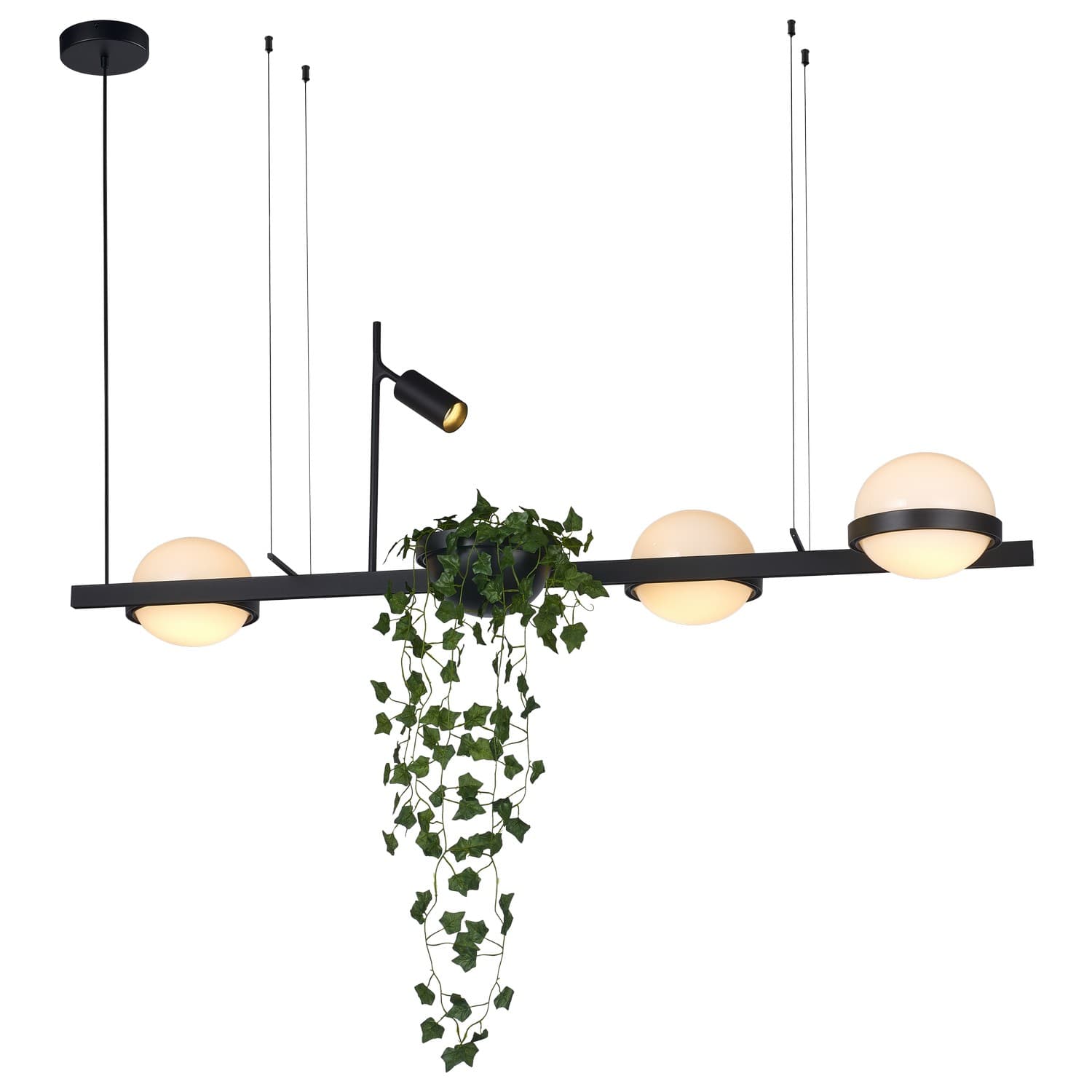 LED viseća lampa FK2025-40V BK+WH - LED visilice