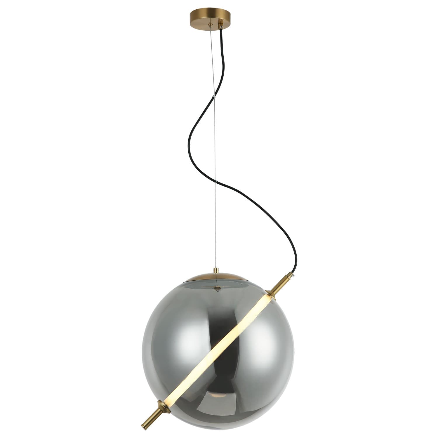 LED viseća lampa FK2019-10V SG+BK - Akcija
