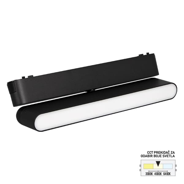 LED magnetna svetiljka CCT ULTRA SLIM FMS1101-12 BK - Novo u ponudi