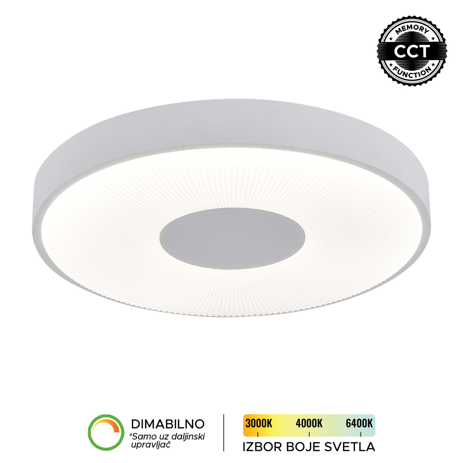 LED plafonjera LP-408-70R WH - LED plafonjere i plafonske lampe