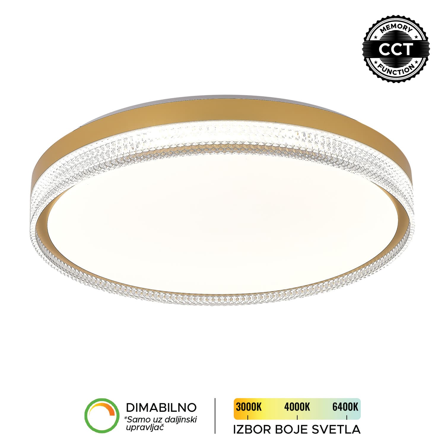 LED plafonjera LP-415-70R SG - LED plafonjere i plafonske lampe