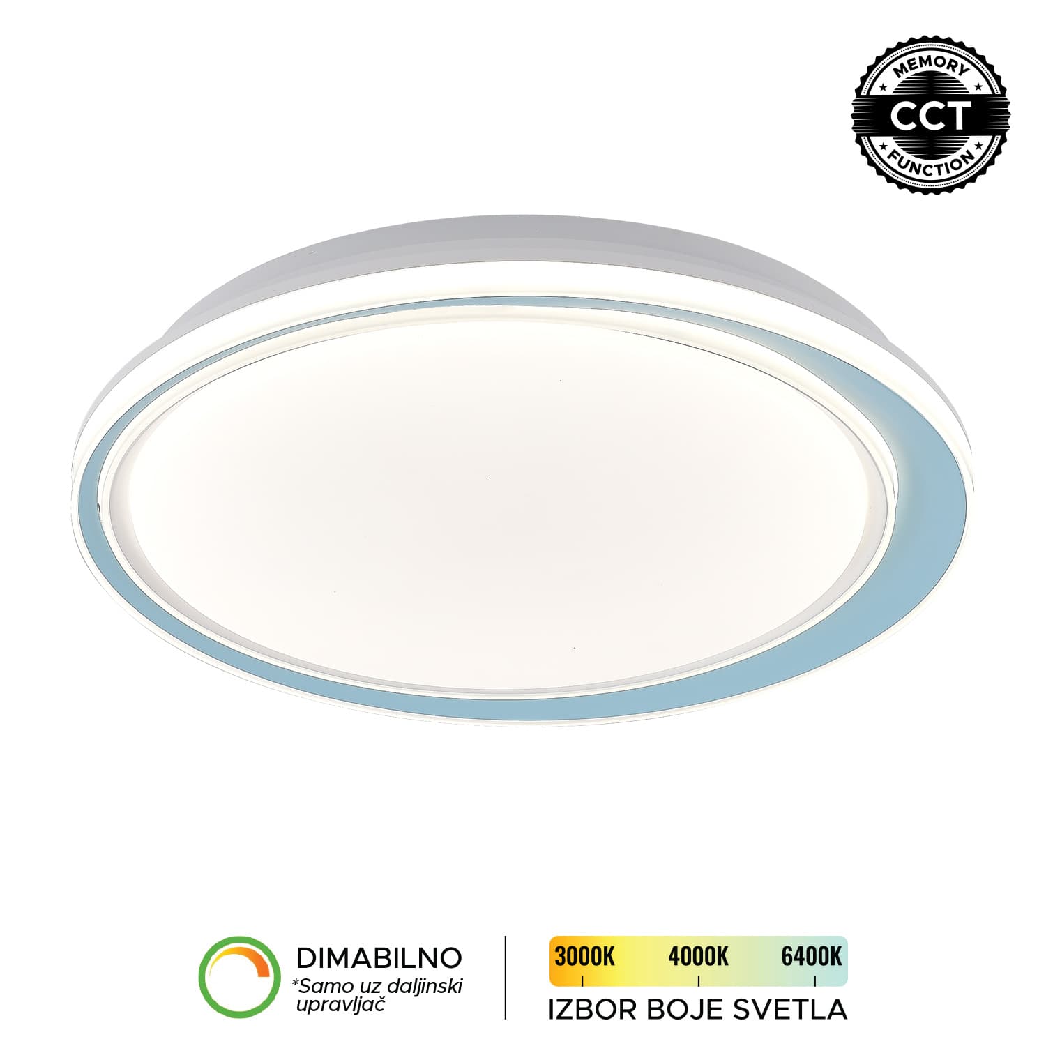 LED plafonjera LP-422-54R BL - Dečija rasveta