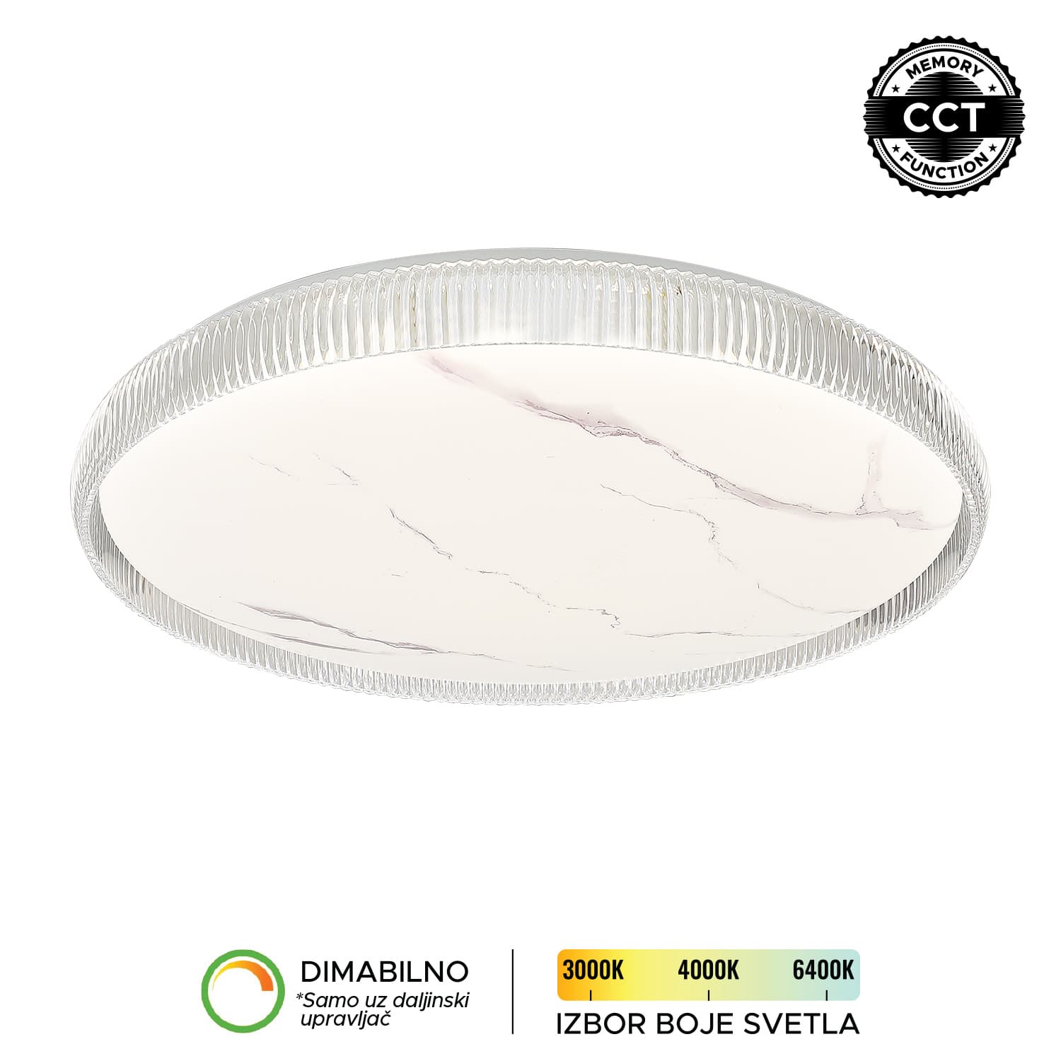 LED plafonjera LP-425-86R SGY - LED plafonjere i plafonske lampe