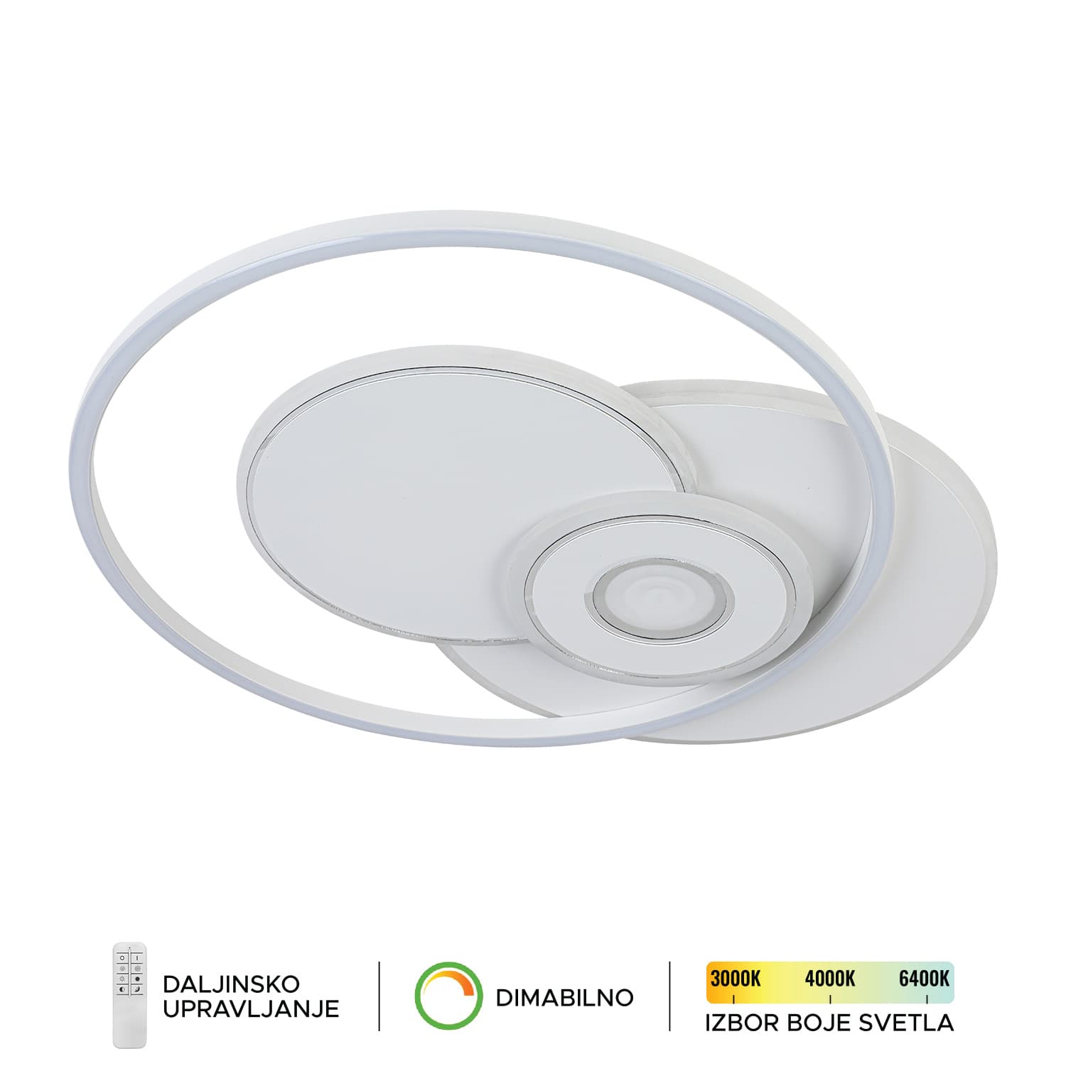 LED plafonska lampa F2103-36C BE - LED plafonjere i plafonske lampe