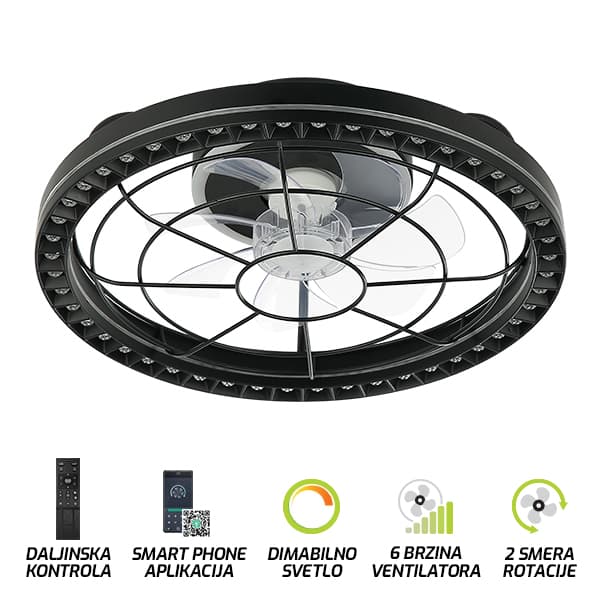 Plafonska lampa sa ventilatorom FV2001-50 - LED plafonjere i plafonske lampe