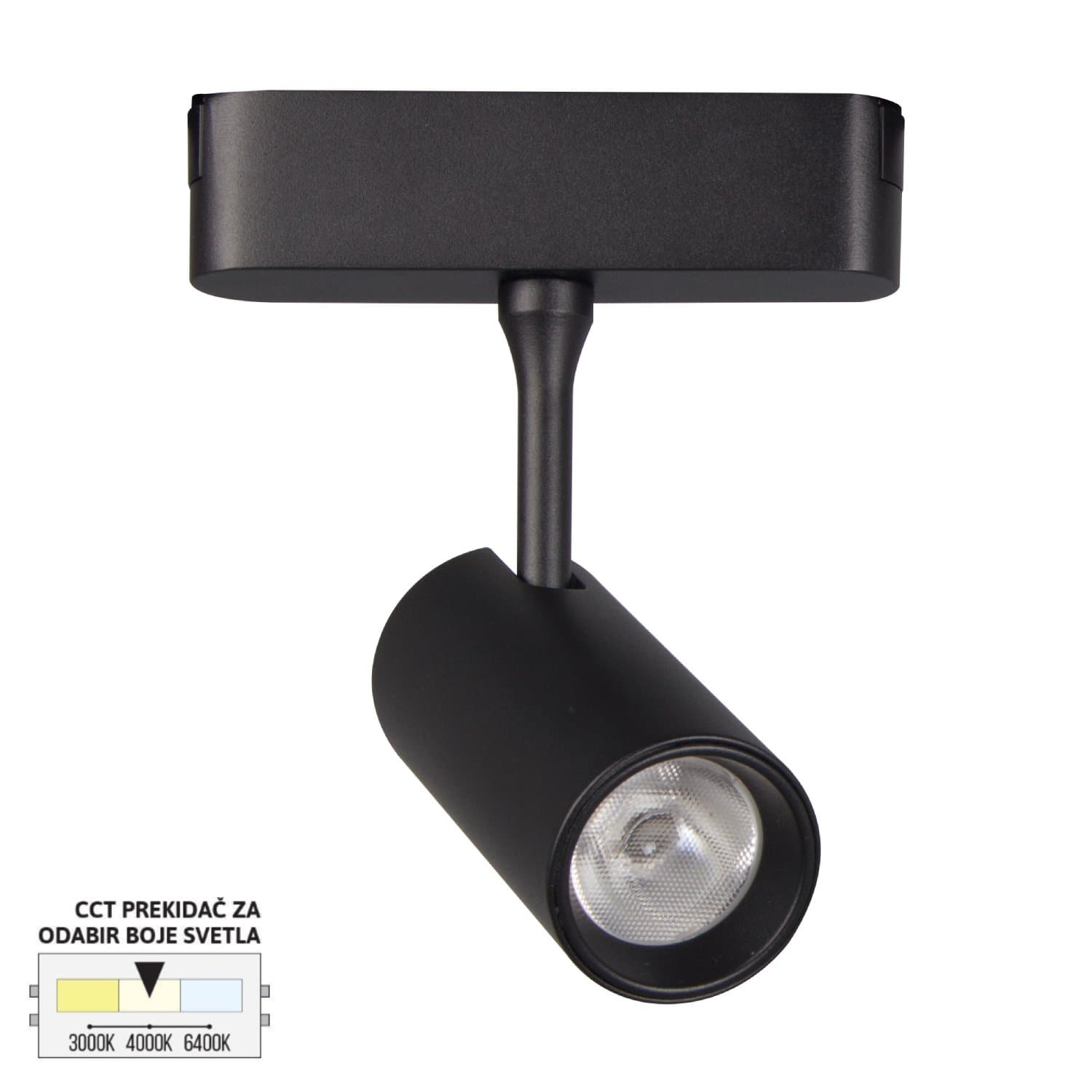 LED magnetni reflektor CCT ULTRA SLIM FMS3001-12 BK - Ultra slim svetiljke