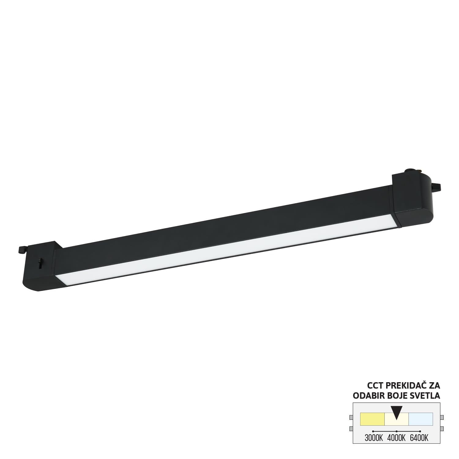 LED šinska svetiljka CCT TL30-30 BK - LED rasveta