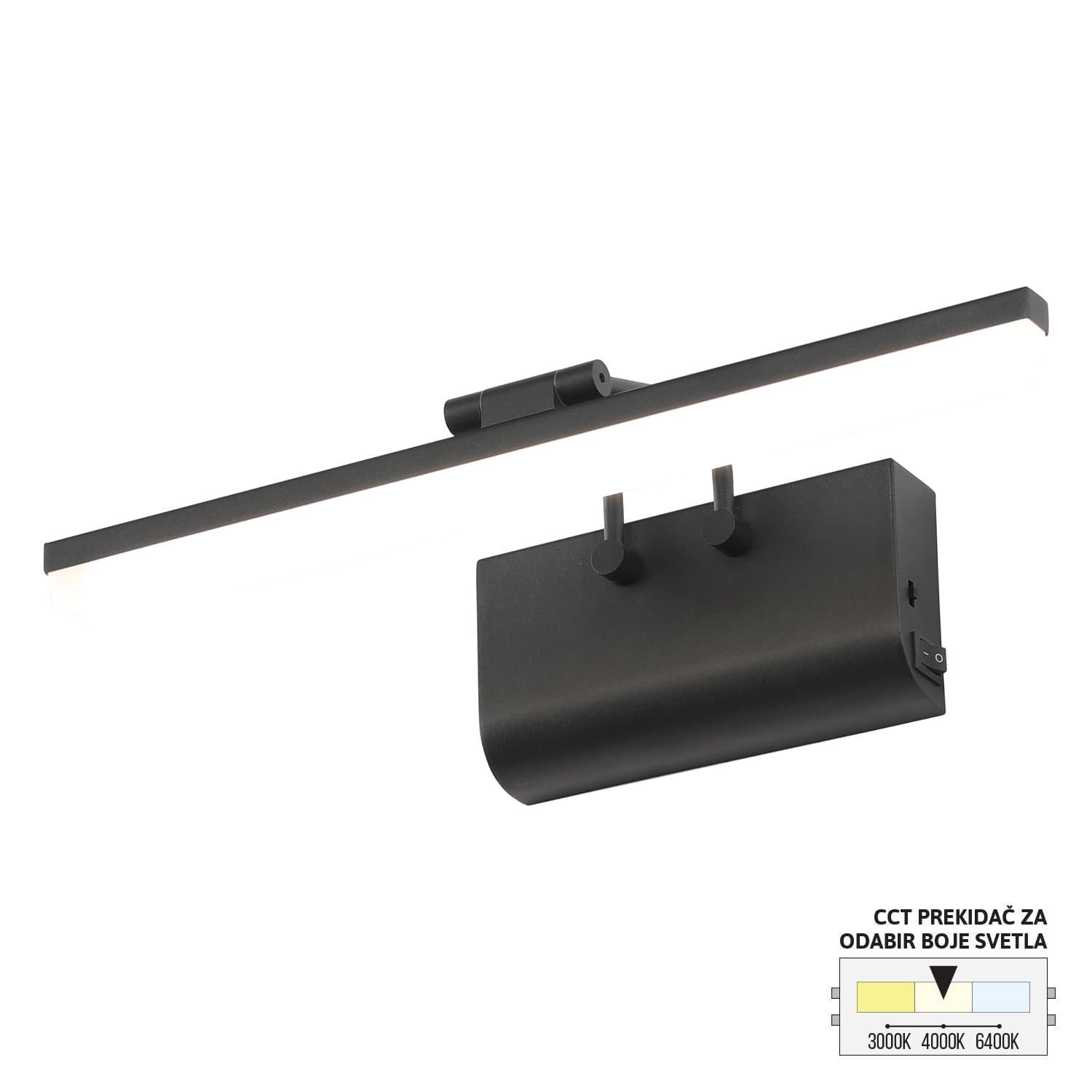 LED zidna lampa LZ010-7 BK - LED zidne lampe