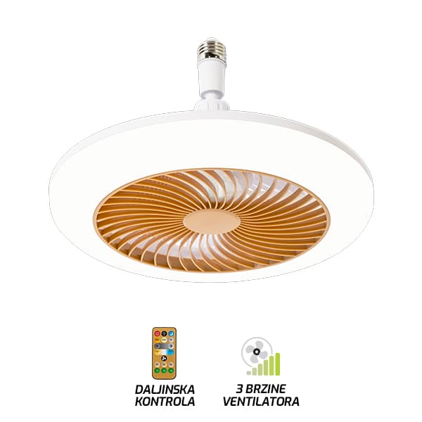 Sijalica sa ventilatorom FV4001-28 CR - Novo u ponudi