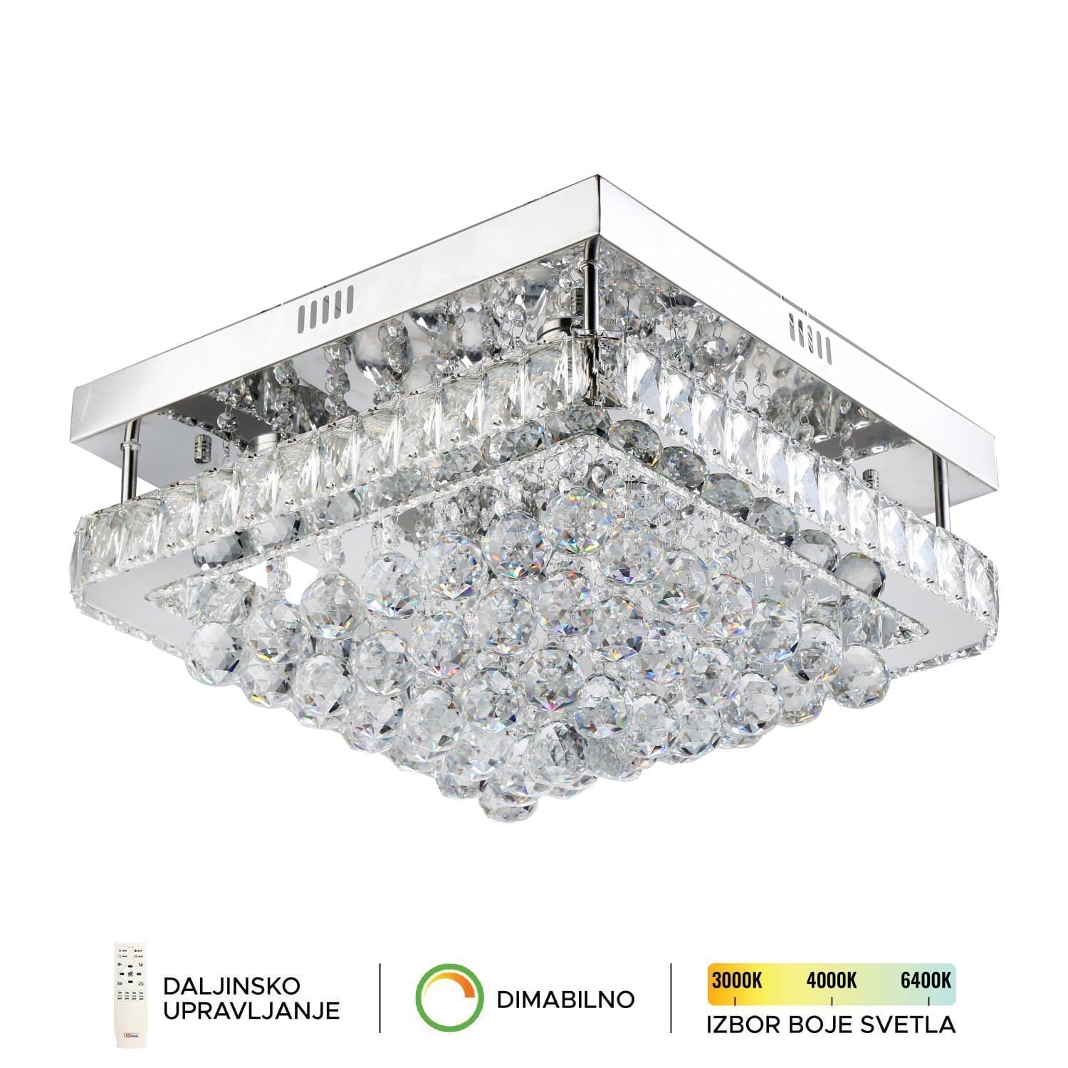 LED plafonska lampa KP6014-72C